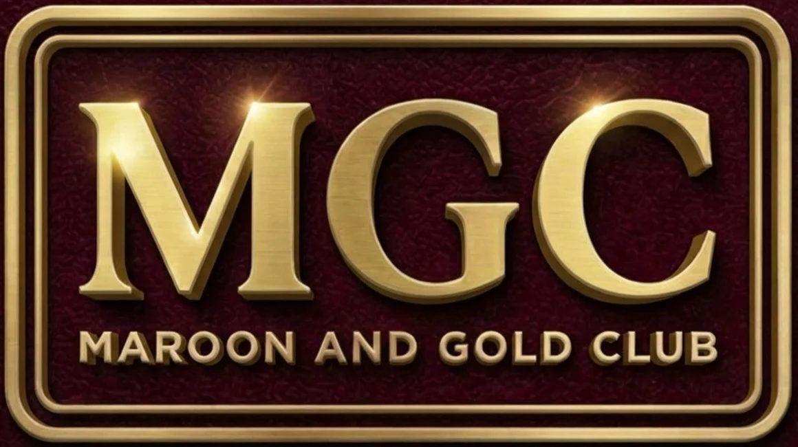 MGC Maroon and Gold Club logo